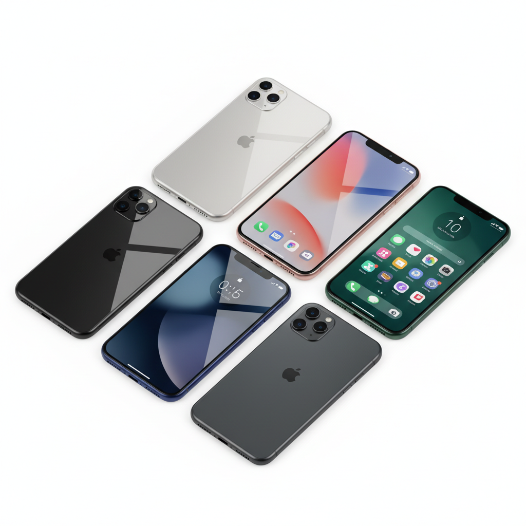 Smartphones aller Art und Gerätehersteller